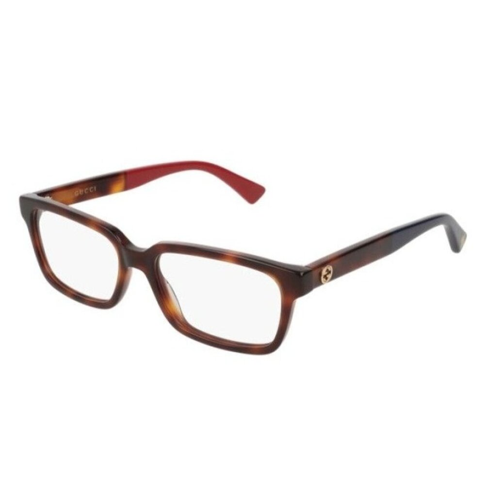 NEW GUCCI EYEGLASSES HAVANA WOMEN EYEWEAR GUCCI GG0168O 004
